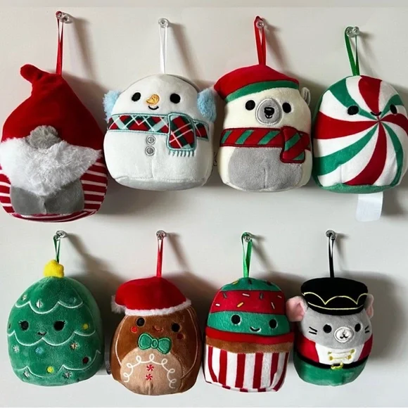 Squishmallows Toys Squishmallow Pack Christmas Ornament